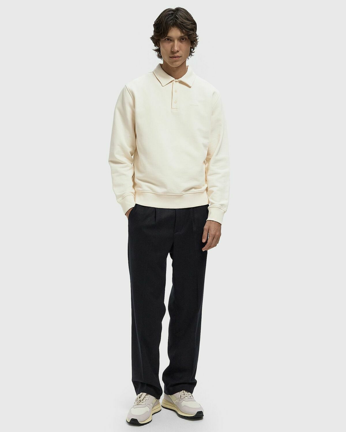 Edmmond Studios MINI LOGO POLO Beige Men