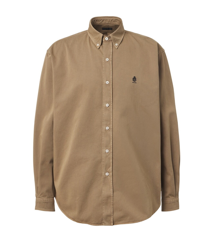 Photo: Prada Embroidered cotton shirt