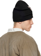 424 Black Thermal Beanie