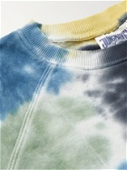Jungmaven - Bonfire Tie-Dyed Hemp and Organic Cotton-Blend Jersey Sweatshirt - Blue