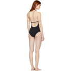 Ward Whillas Black Farrah Halter Swimsuit