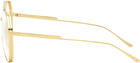 Bottega Veneta Gold Ribbon Glasses
