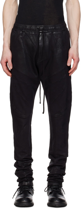Photo: Julius Black Coated Sweatpants