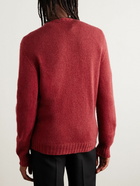 Etro - Logo-Embroidered Cashmere Sweater - Red