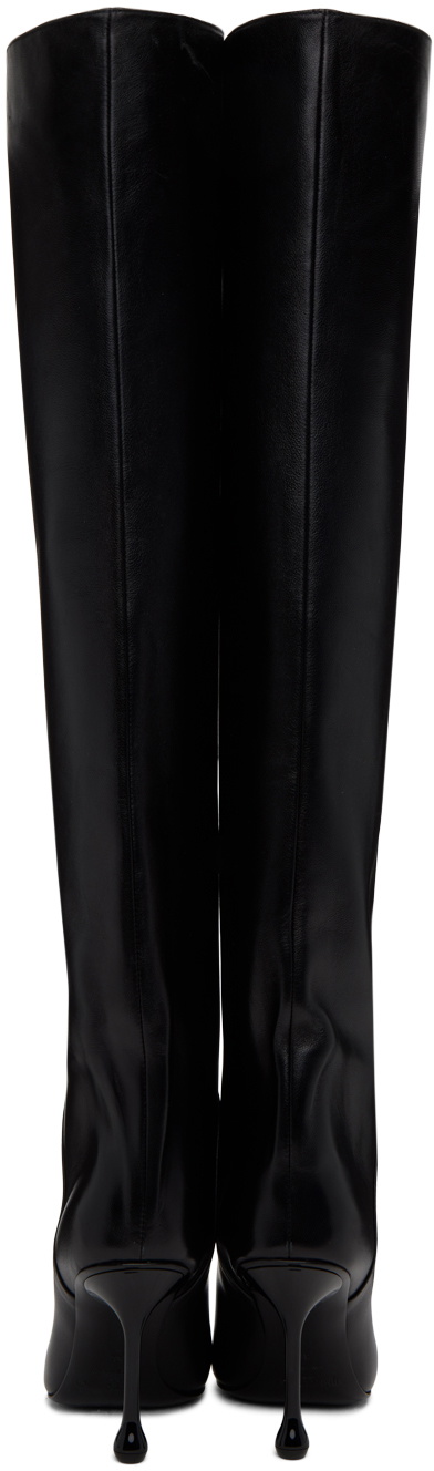【JIMMY CHOO】Cycas KB レザーニーハイブーツ 95mm Cycas kb レザーニーハイブーツ 95mm - Jimmy Choo - レディース