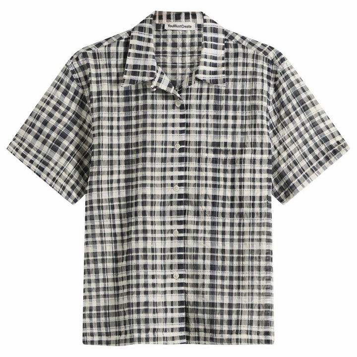 Photo: YMC Women's Vegas Shirt in Charcoal