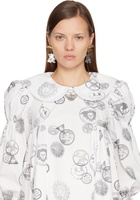 Chopova Lowena Barbed Bunny Drop Earrings