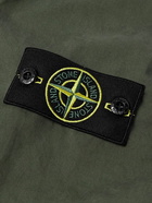 Stone Island - Logo-Appliquéd Supima Cotton Overshirt - Green