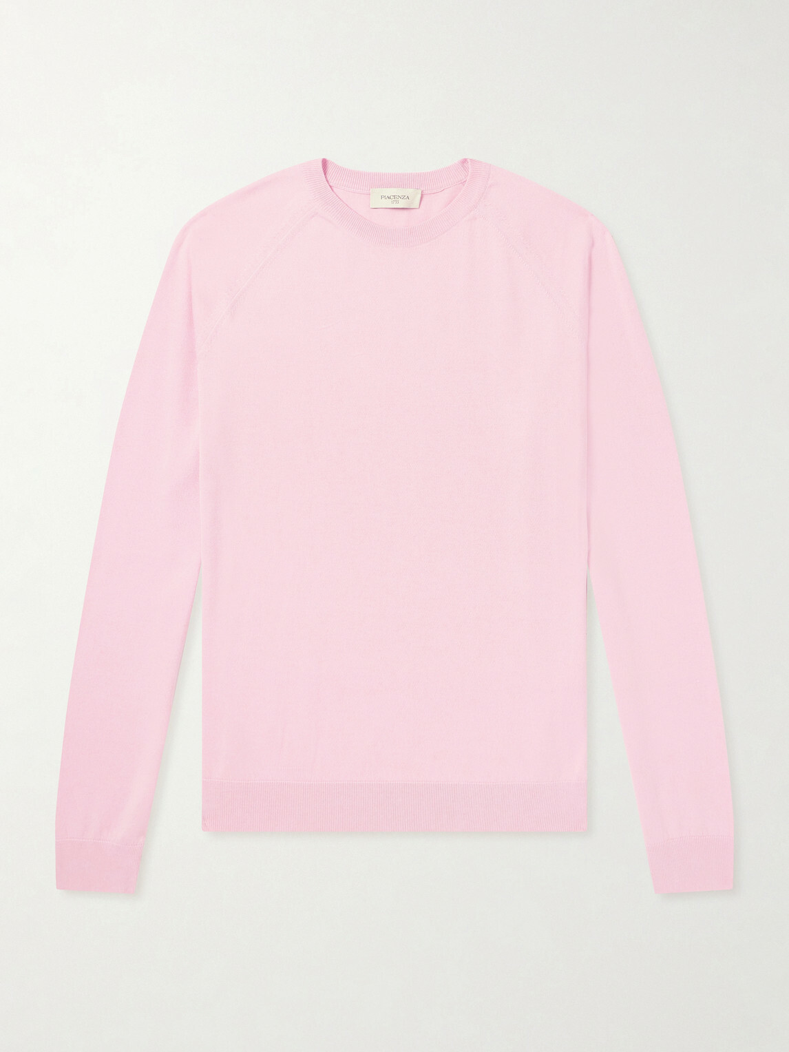 PIACENZA 1733 - Cotton and Silk-Blend Sweater - Pink
