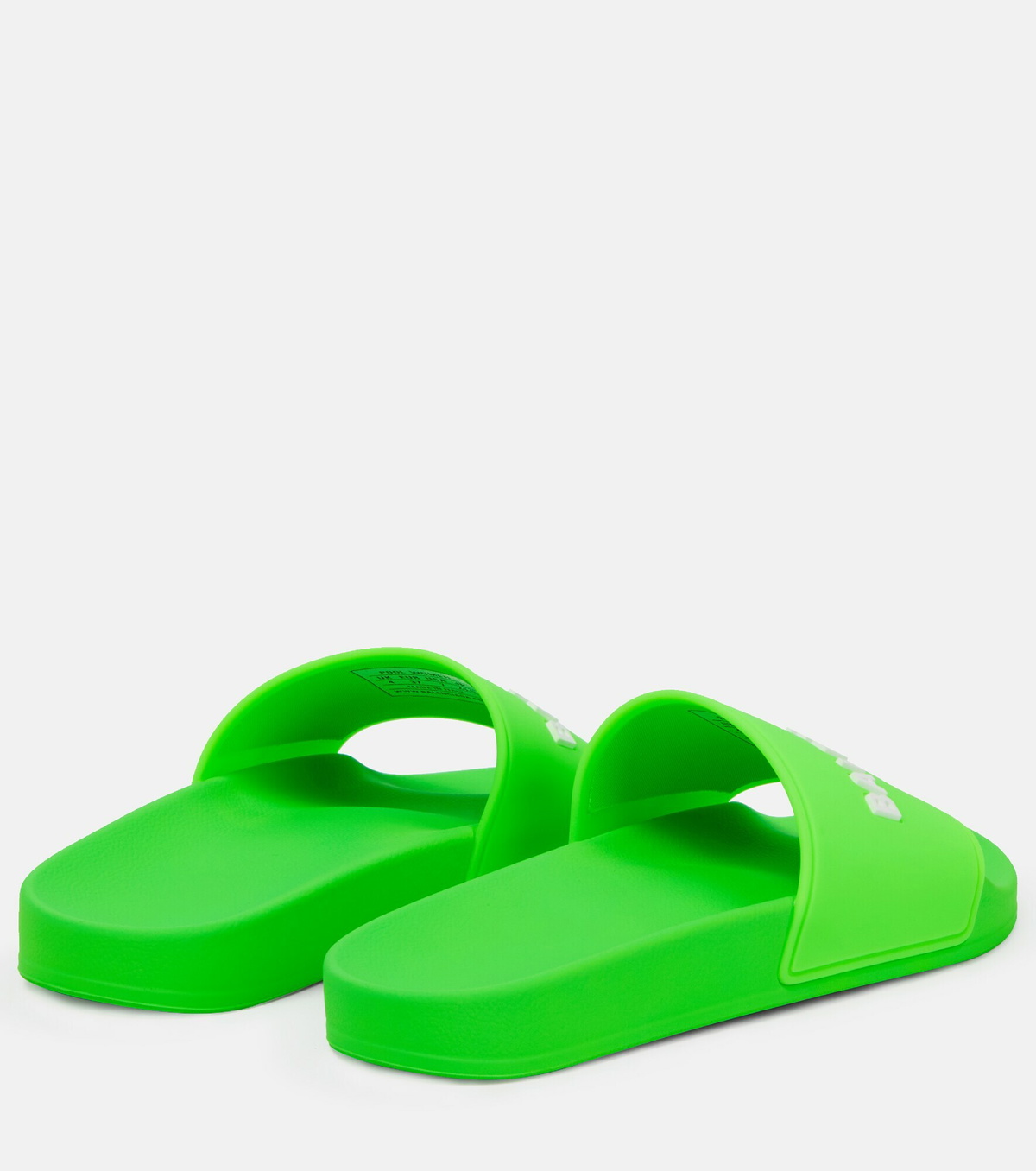 Balenciaga Logo rubber slides Balenciaga