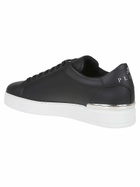 Philipp Plein Leather Lo-top Sneaker Hexagon