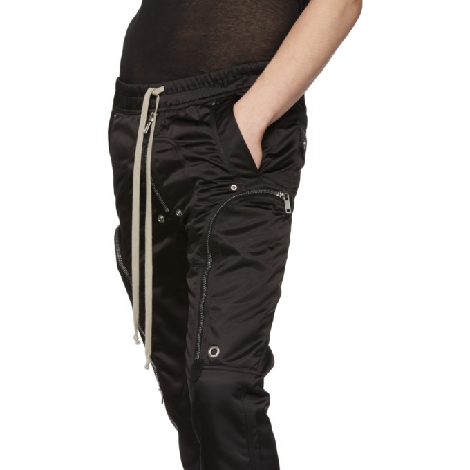 Rick Owens Black Bauhaus Cargo Pants Rick Owens