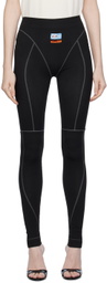 Heron Preston Black Active Leggings