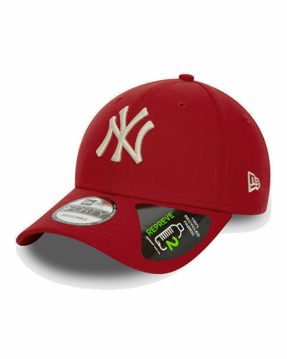 Photo: New Era Repreve 9 Forty New York Yankees Red - Mens - Caps