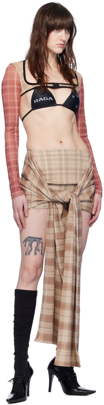 Raga Malak Brown Romeo Dead Miniskirt