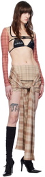 Raga Malak Brown Romeo Dead Miniskirt