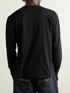 Noah - Logo-Print Recycled Cotton-Jersey T-Shirt - Black