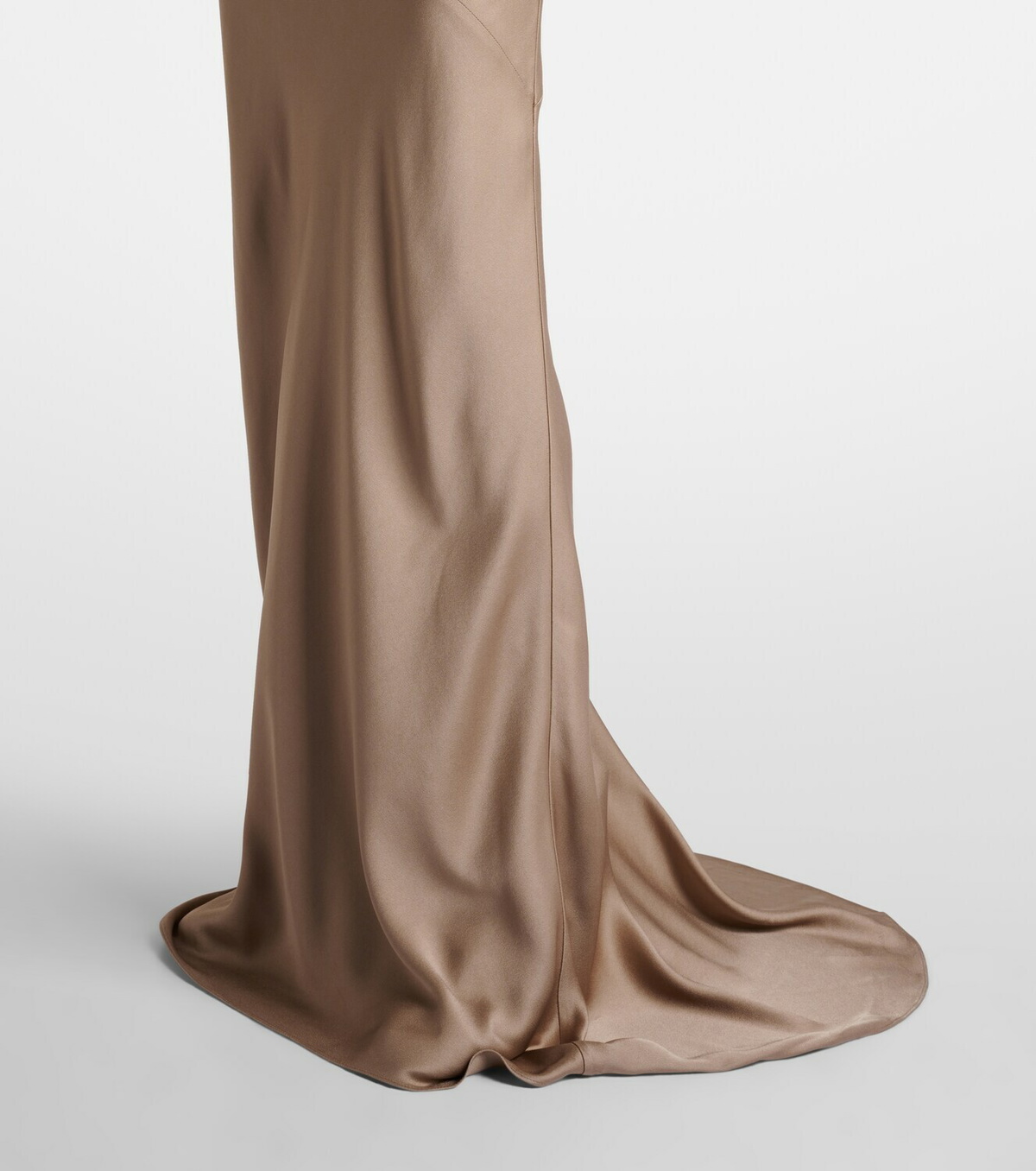 Brunello Cucinelli Monili satin gown