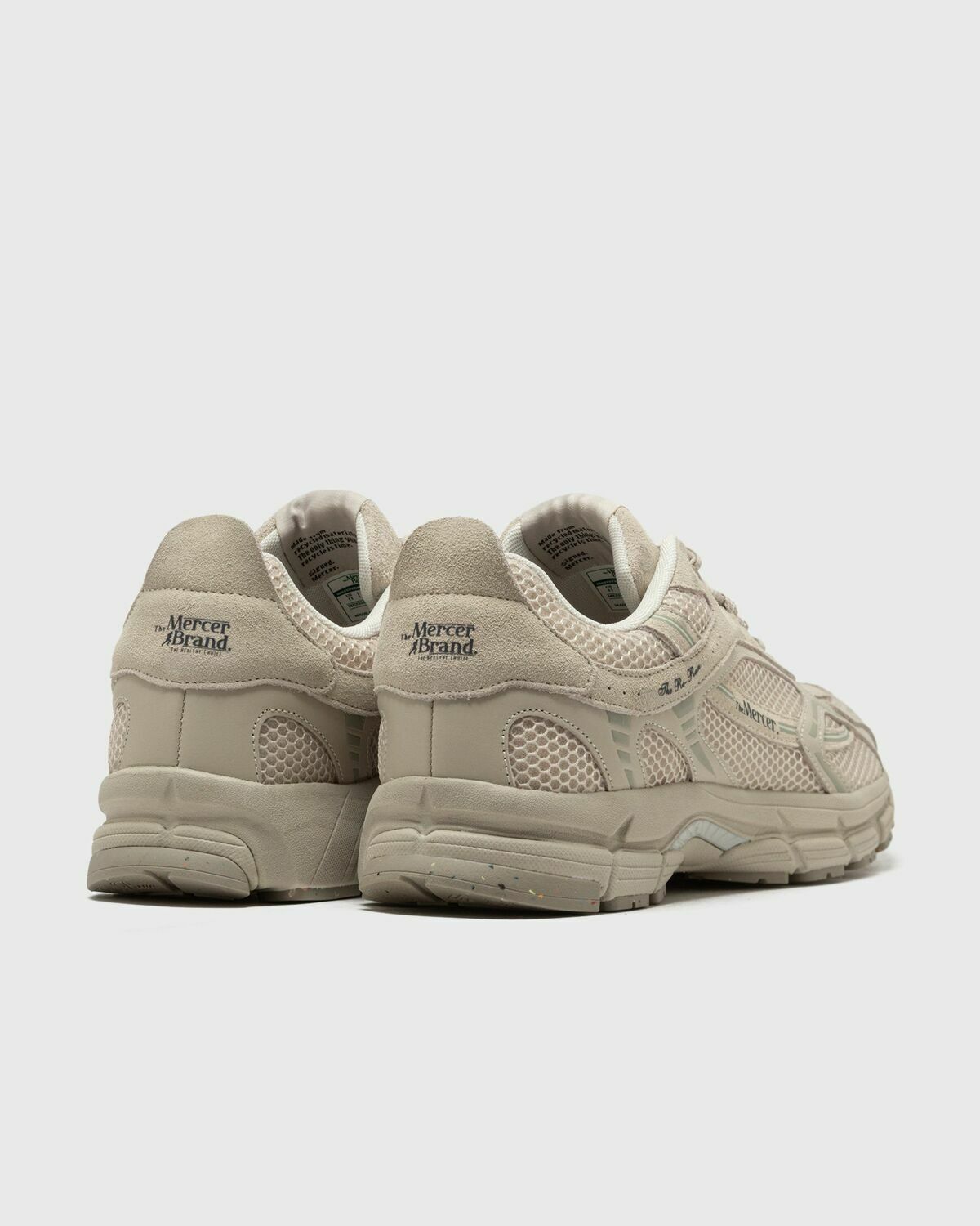 Mercer The Re-Run Suede Beige Mens Lowtop