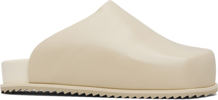 Photo: YUME YUME Beige Truck Slide Loafers