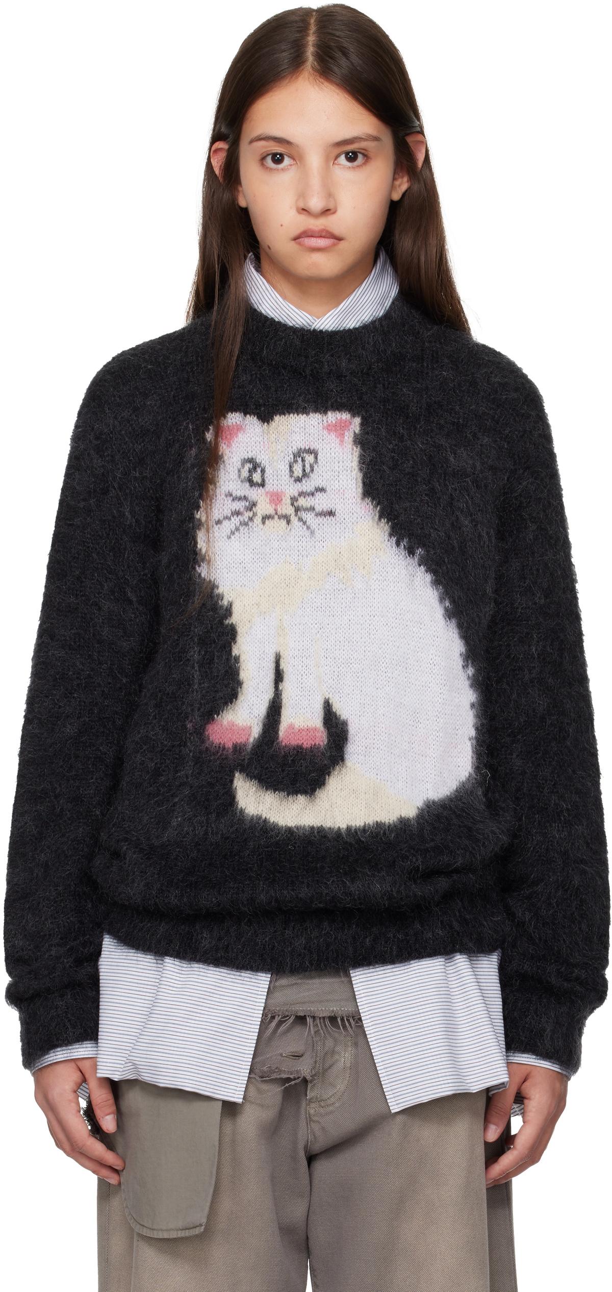 Magliano Black Gattone Sweater Magliano