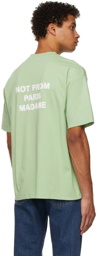 Drôle De Monsieur Green ‘Le T-Shirt Slogan’ T-Shirt