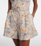 Zimmermann Daylight printed linen romper