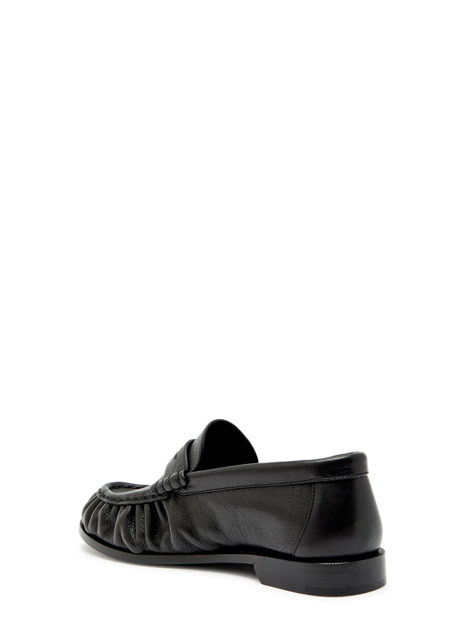 Saint Laurent Le Loafer 15 Leather Loafers Black