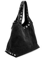 3.1 Phillip Lim Stud-embellished Panelled Denim Tote - Black - One Size