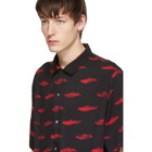 McQ Alexander McQueen Black and Red Racing Billy 03 Shirt