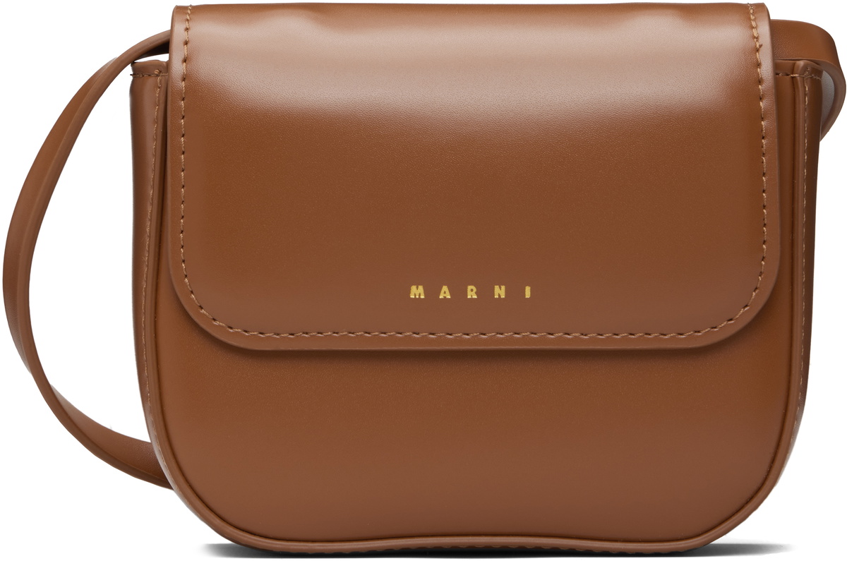 Marni Kids Brown Punk Bag