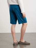 Derek Rose - Basel 24 Stretch-Jersey Drawstring Shorts - Blue