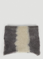 Two Tone Scarf in Grey
