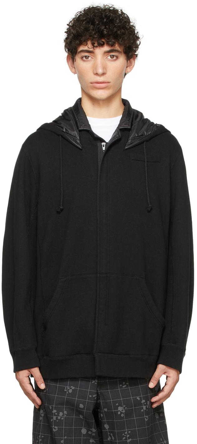 Undercover Black Zip Hooded Jacket Undercover