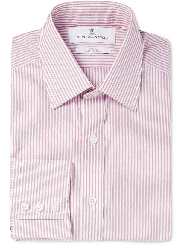 Photo: Turnbull & Asser - Striped Cotton Shirt - Pink