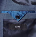 Hugo Boss - Slim-Fit Birdseye Virgin Wool Suit Jacket - Blue