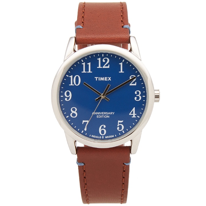 Photo: Timex x Horween Easy Reader 40th Anniversary Special