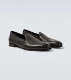 Brioni Appia leather loafers