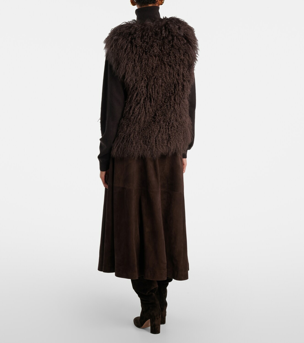 Yves Salomon Shearling vest