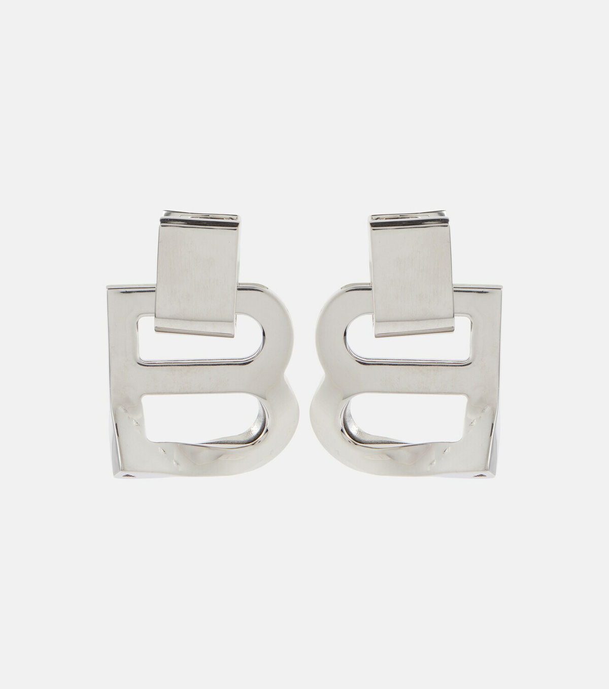◆SALE◆直営店◆【BALENCIAGA】Hourglass クラッシュ ピアス Balenciaga Hourglass Crash Medium earrings Balenciaga