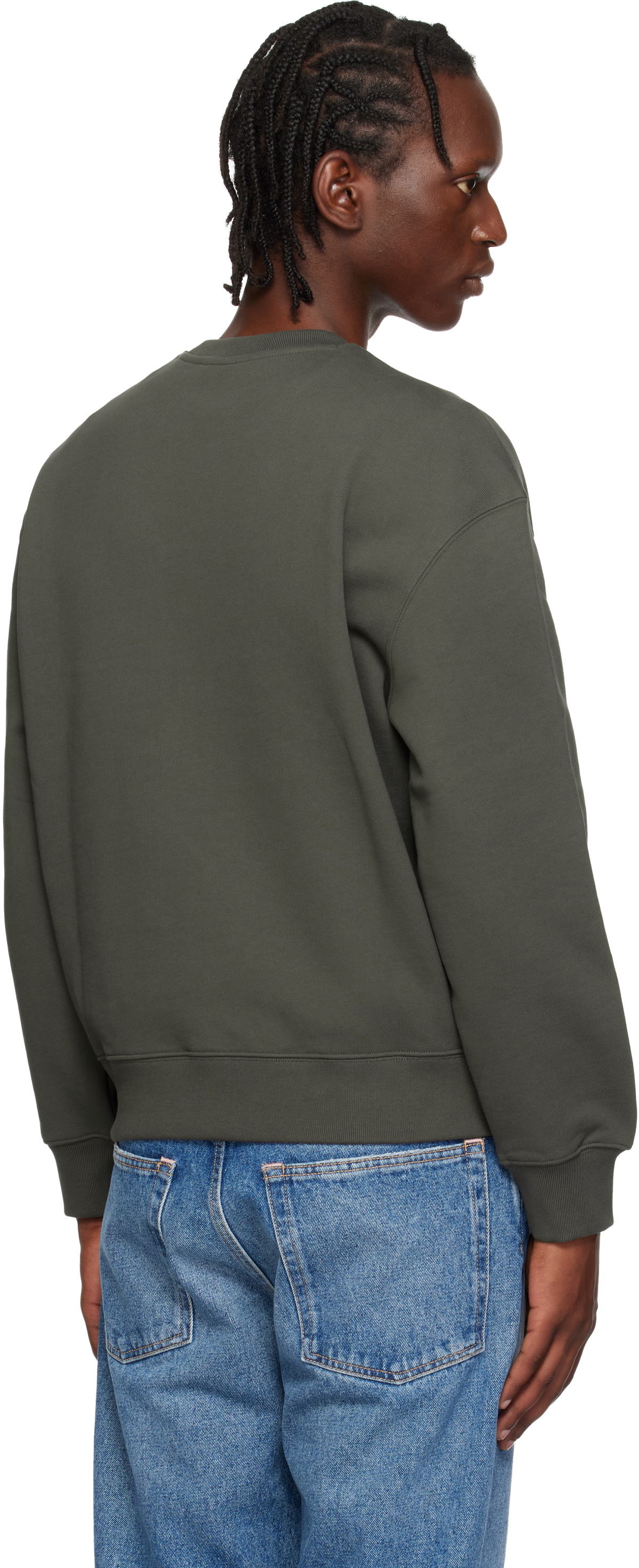 Maison Kitsuné Brown Dreaming Fox Comfort Sweatshirt