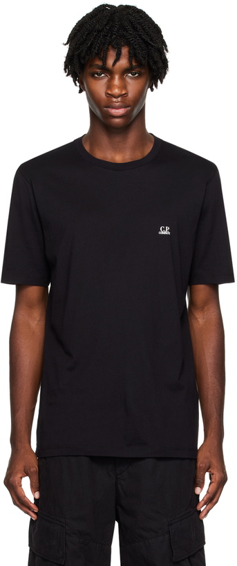 Photo: C.P. Company Black Printed T-Shirt