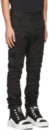 Boris Bidjan Saberi Black Painted P13 Jeans