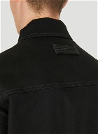 Medusa College Fit Denim Jacket in Black