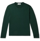 Officine Generale - Nina Slim-Fit Virgin Wool Sweater - Green