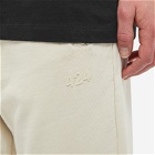 424 Men's Tonal Embroidery Logo Sweat Pant in Beige