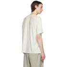 Needles Off-White Velour Papillon T-Shirt