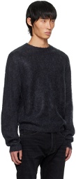 Re/Done Black Classic Sweater