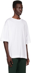 Dries Van Noten White Crewneck T-Shirt