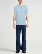 Dunhill Mens Polo shirt Sky in Blue